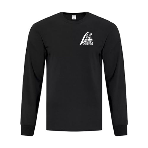 County of Lambton Adult Cotton Long Sleeve T-Shirt