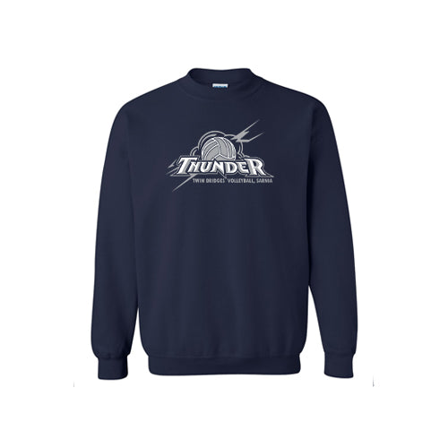 Twin Bridges Volleyball Crewneck Sweatshirt