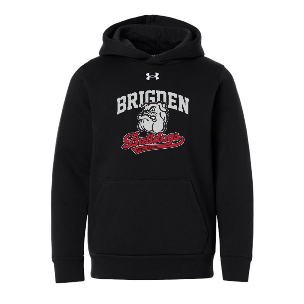 Brigden Youth Under Armour Team Icon Fleece Hooded Sweatshirt