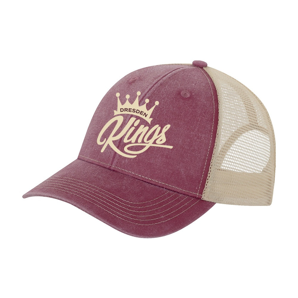 Dresden Jr Kings Pigment Dyed Trucker Cap