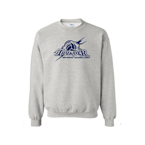 Twin Bridges Volleyball Crewneck Sweatshirt