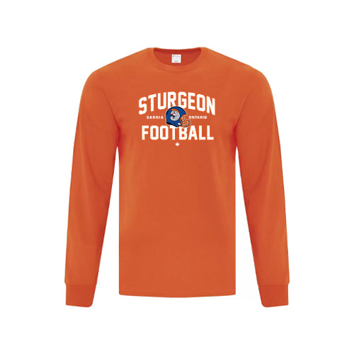 Sarnia Sturgeon Adult Everyday Cotton Long Sleeve T-Shirt