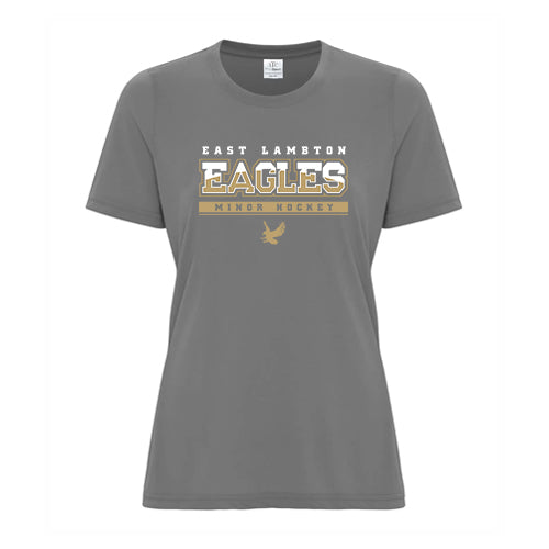 East Lambton Minor Hockey Ladies' Pro Spun T-Shirt