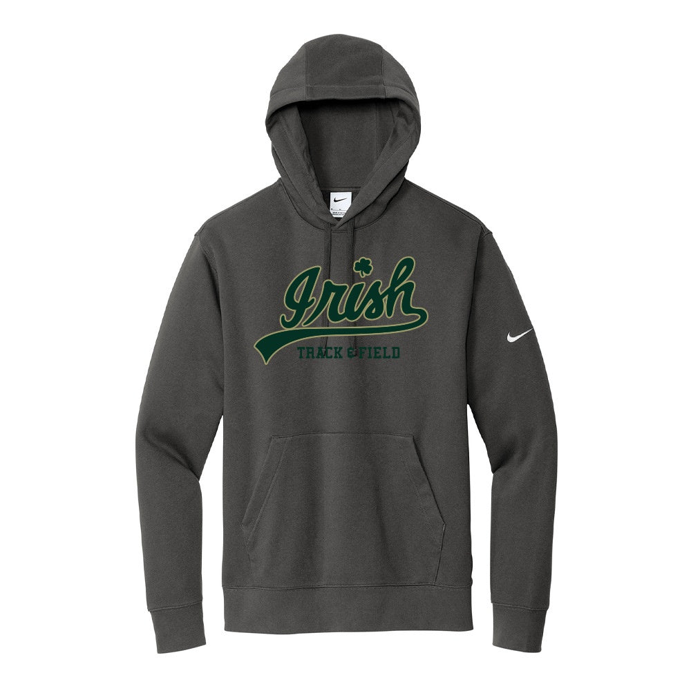 St Pats Track & Field Adult Nike Club Fleece Swoosh Pullover Hoodie