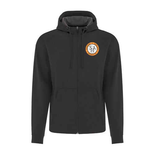 SHA Hockey Adult Game Day Fleece Full Zip Hooded Sweatshirt