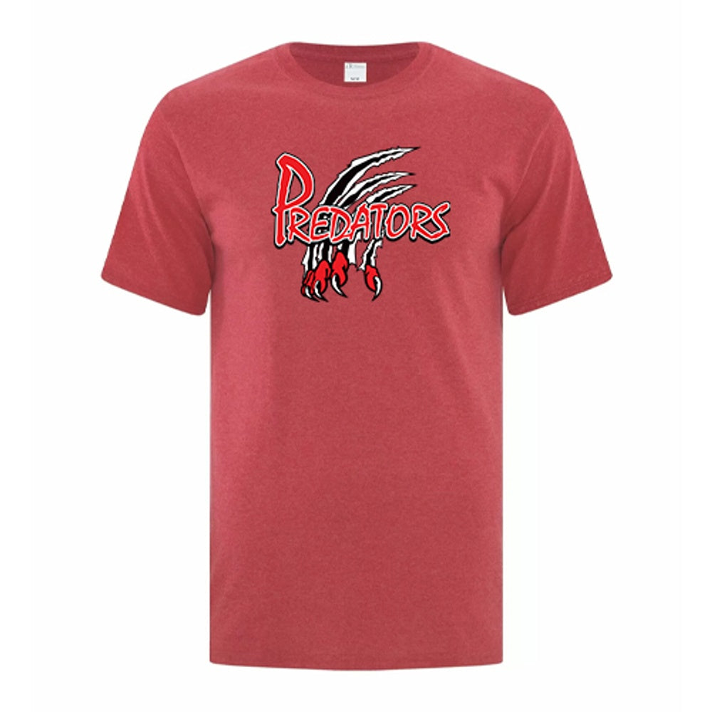Lambton Shores Predators Adult Everyday Cotton T-Shirt