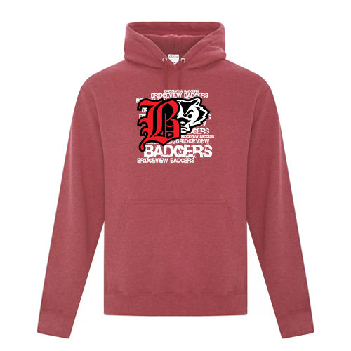 Bridgeview Adult Everyday Fleece Hooded Sweatshirt