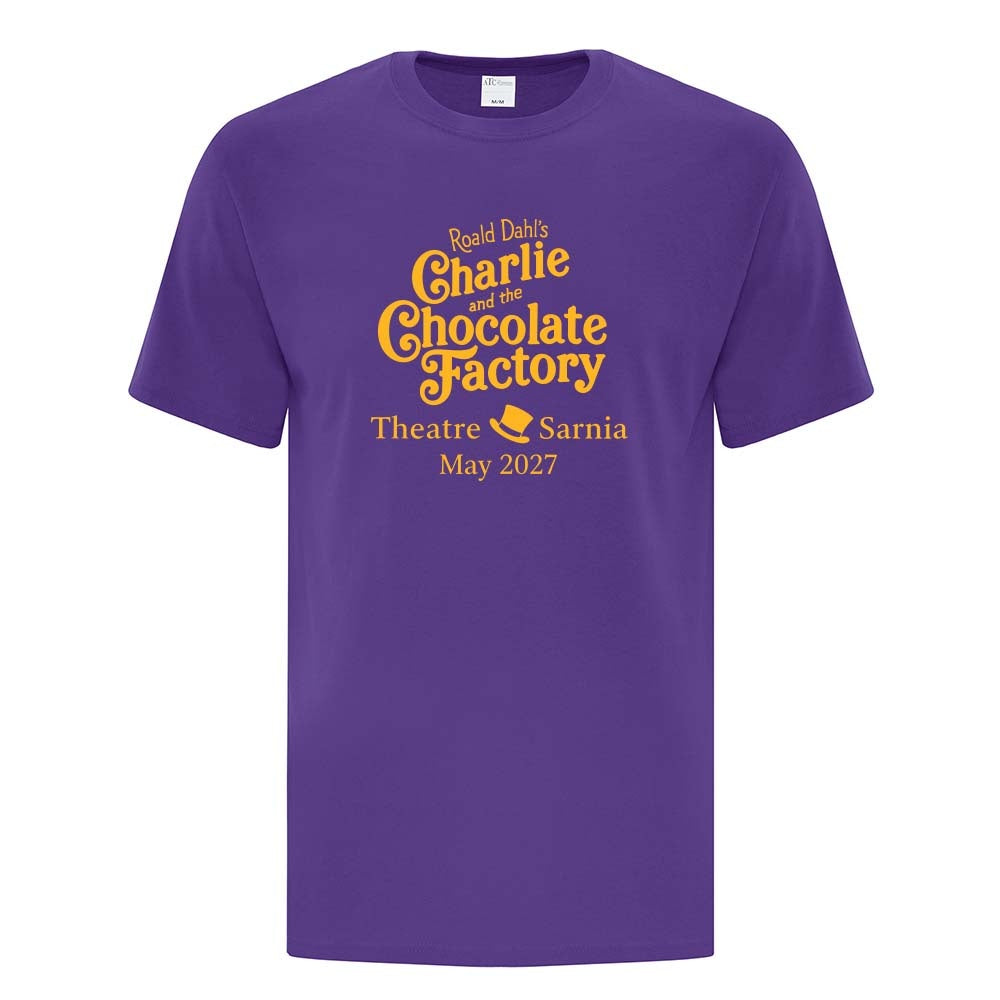 Charlie & the Chocolate Factory Adult Cotton T-Shirt