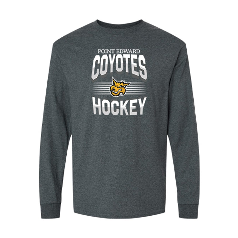 Point Edward Coyotes Ultra Cotton Long Sleeve T-Shirt
