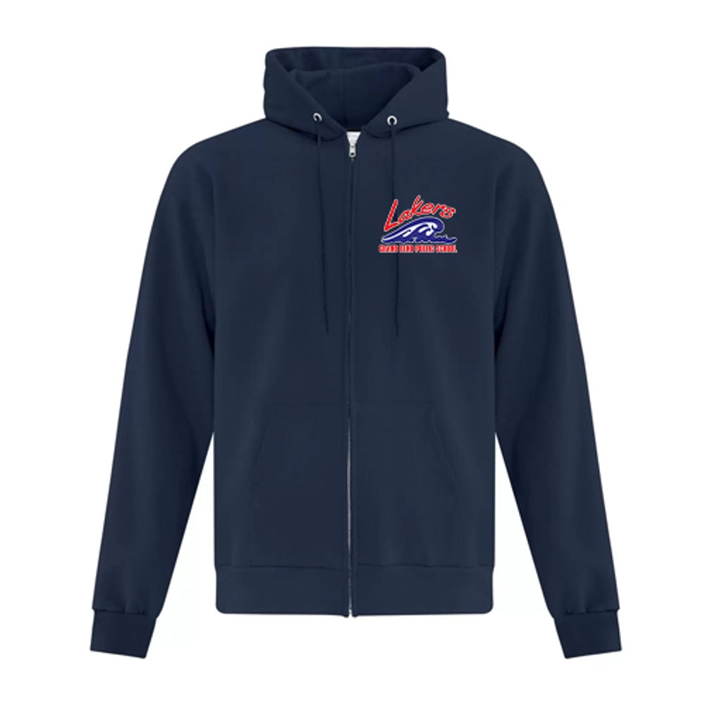 Grand Bend Adult Everyday Fleece Full Zip Hooded Sweatshirt