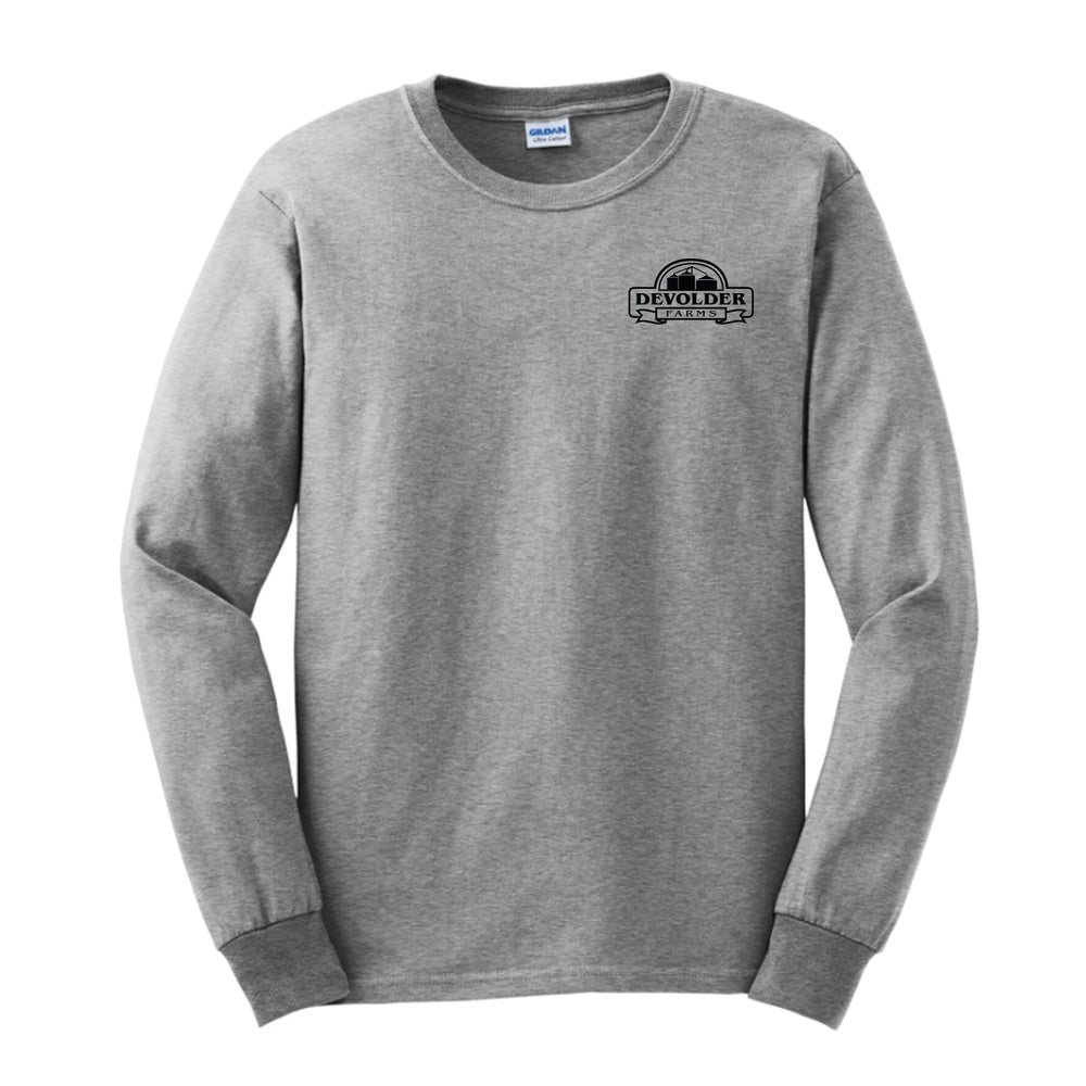 Devolder Farms Adult Ultra Cotton Long Sleeve T-Shirt
