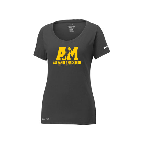 Alexander Mackenzie Ladies' Nike Dri-FIT Cotton/Poly Scoop Neck Tee