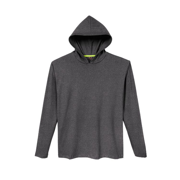 COTTON JERSEY LONG SLEEVE HOODIE