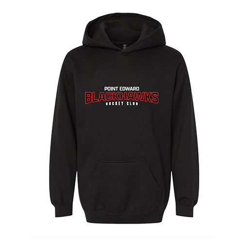 PEMAA Youth Blackhawks Twill Hoodie