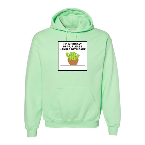 Prickly Pear Cotton Hooded Sweatshirt