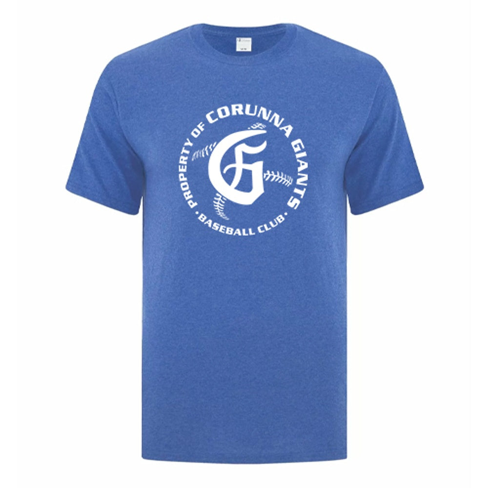Corunna Giants Adult Everyday Cotton T-Shirt