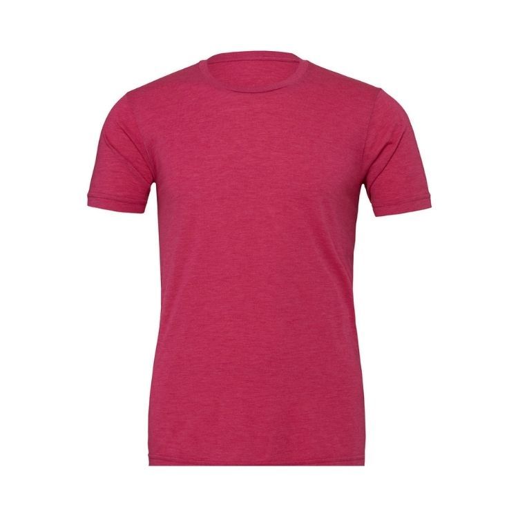 UNISEX BELLA + CANVAS HEATHER CVC T-SHIRT