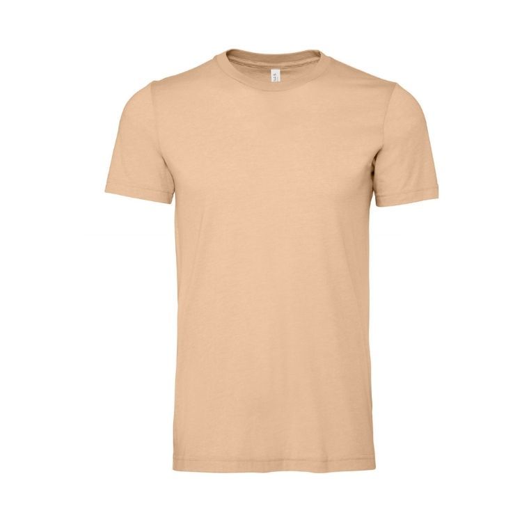 UNISEX BELLA + CANVAS HEATHER CVC T-SHIRT