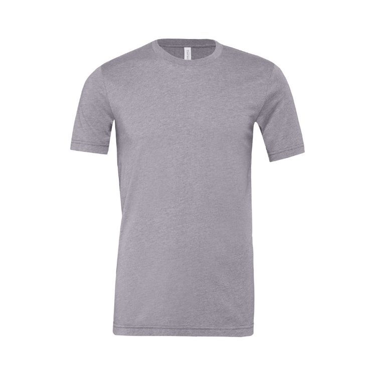 UNISEX BELLA + CANVAS HEATHER CVC T-SHIRT