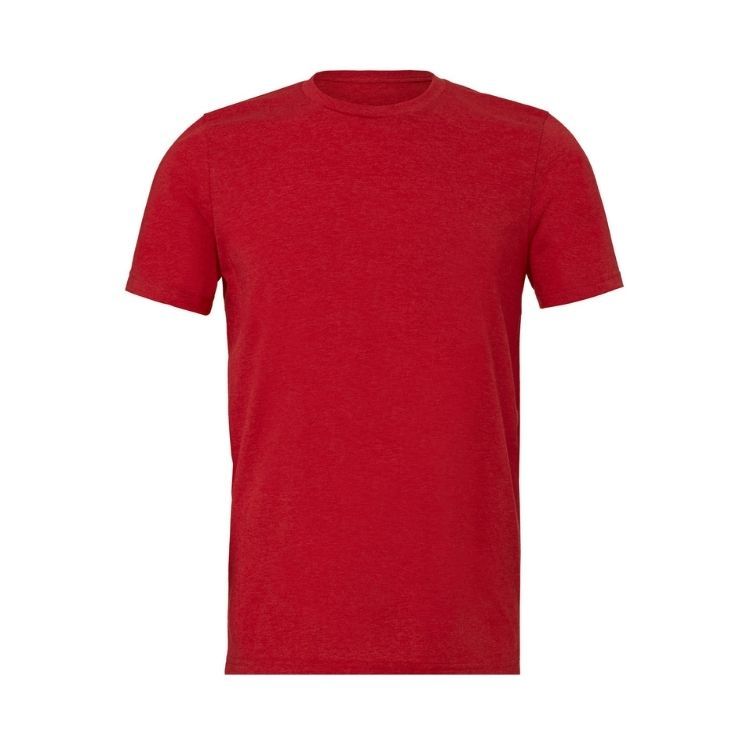 UNISEX BELLA + CANVAS HEATHER CVC T-SHIRT