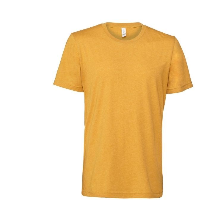 UNISEX BELLA + CANVAS HEATHER CVC T-SHIRT
