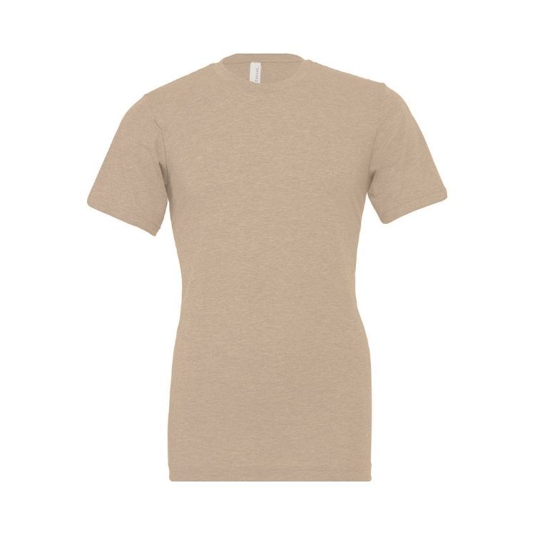 UNISEX BELLA + CANVAS HEATHER CVC T-SHIRT