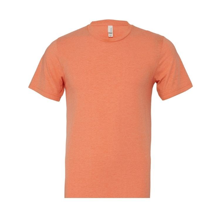 UNISEX BELLA + CANVAS HEATHER CVC T-SHIRT