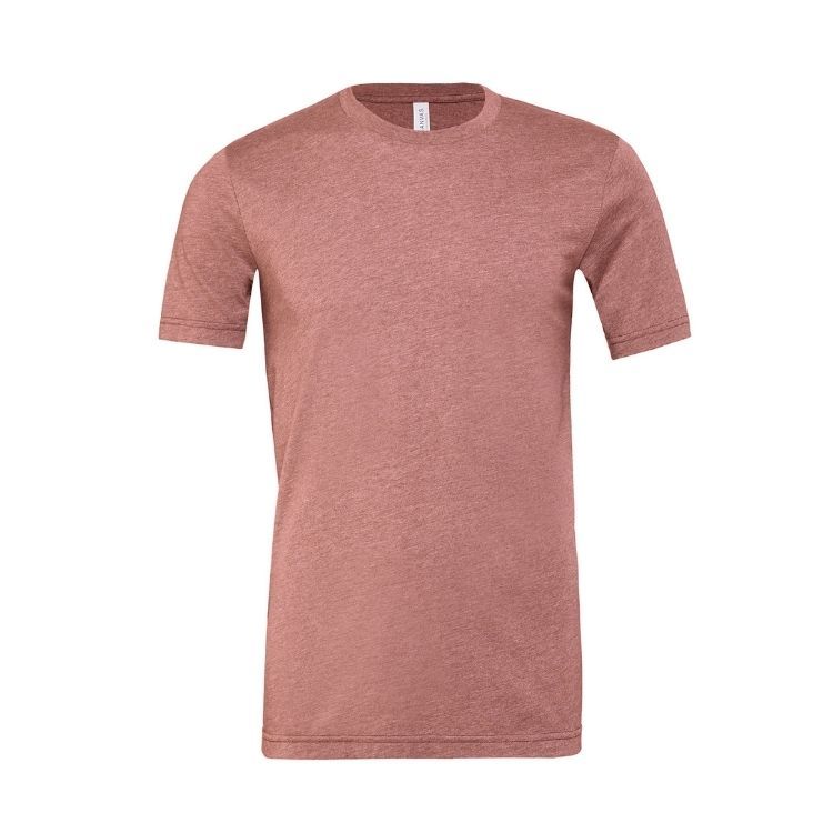 UNISEX BELLA + CANVAS HEATHER CVC T-SHIRT