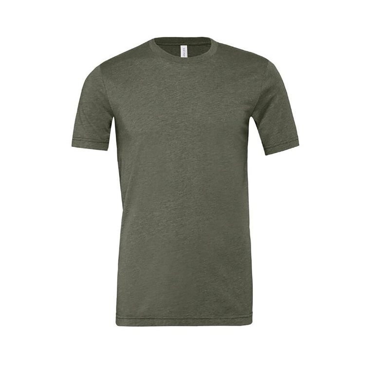 UNISEX BELLA + CANVAS HEATHER CVC T-SHIRT