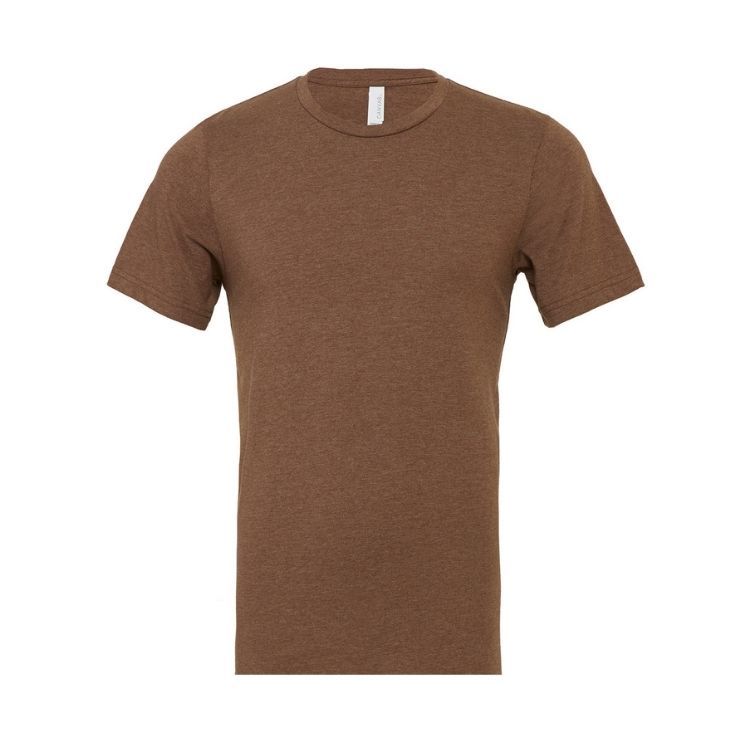 UNISEX BELLA + CANVAS HEATHER CVC T-SHIRT