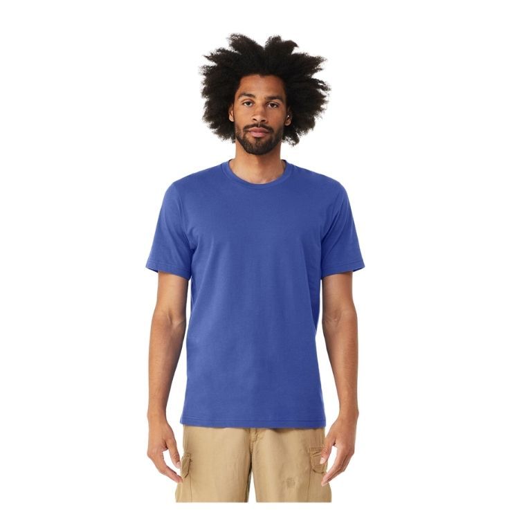 UNISEX BELLA + CANVAS HEATHER CVC T-SHIRT