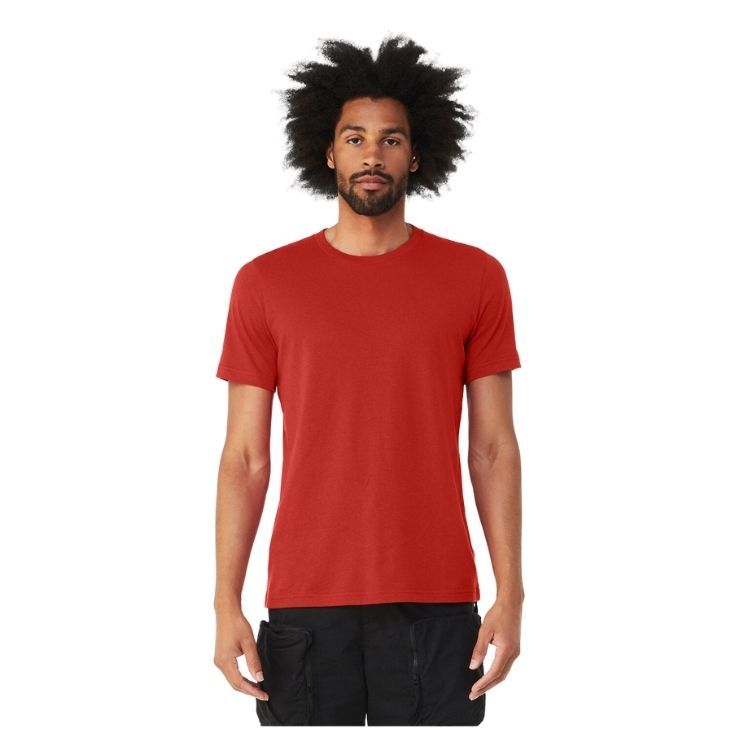 UNISEX BELLA + CANVAS HEATHER CVC T-SHIRT