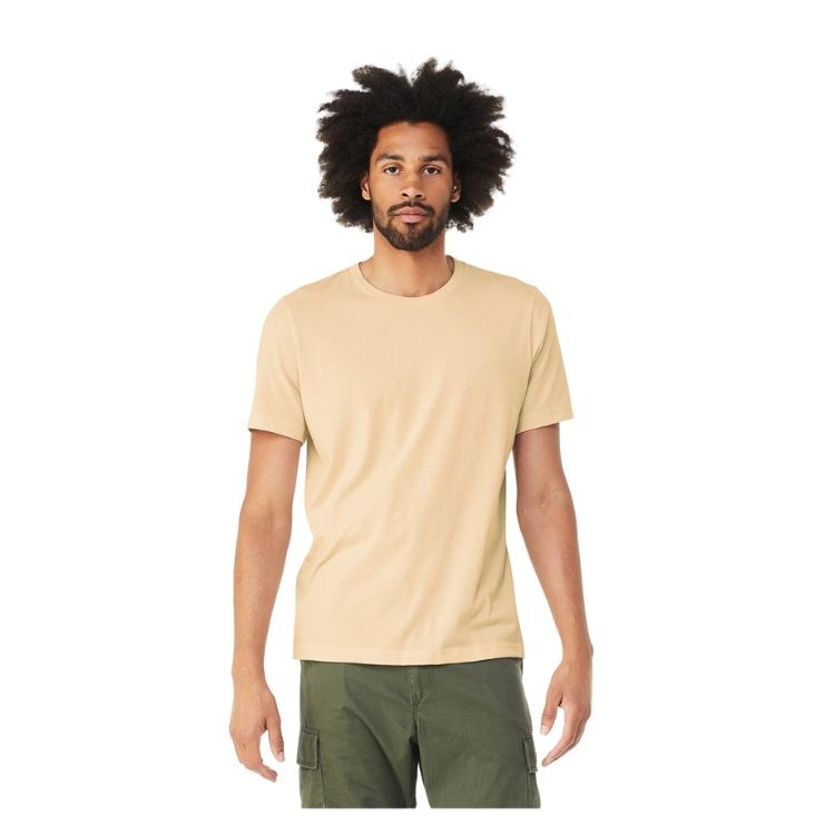 UNISEX BELLA + CANVAS HEATHER CVC T-SHIRT