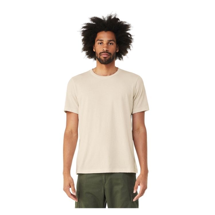 UNISEX BELLA + CANVAS HEATHER CVC T-SHIRT