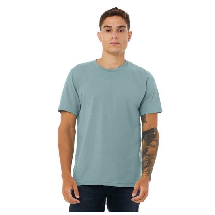UNISEX BELLA + CANVAS HEATHER CVC T-SHIRT
