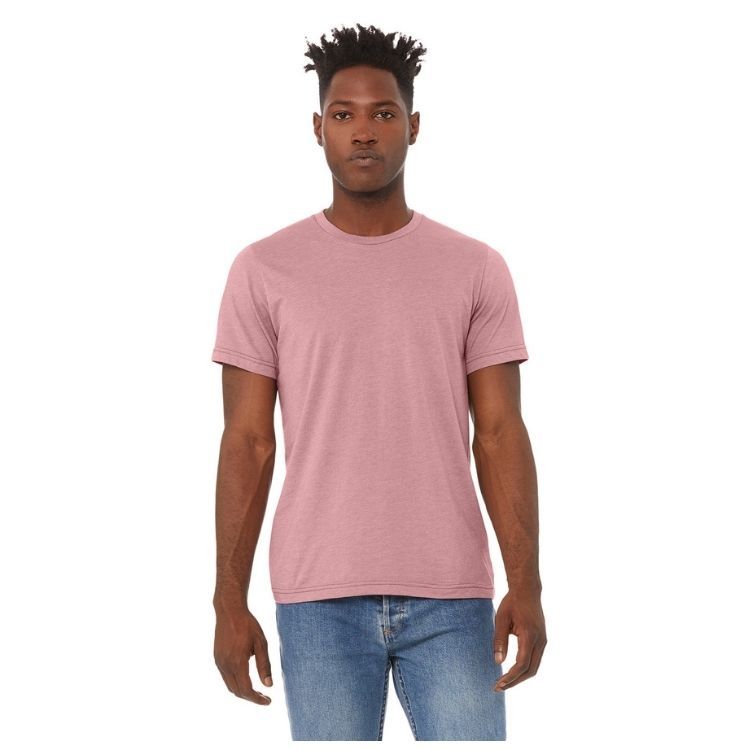 UNISEX BELLA + CANVAS HEATHER CVC T-SHIRT