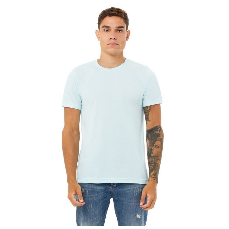 UNISEX BELLA + CANVAS HEATHER CVC T-SHIRT