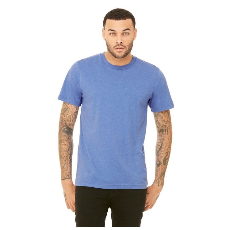 UNISEX BELLA + CANVAS HEATHER CVC T-SHIRT