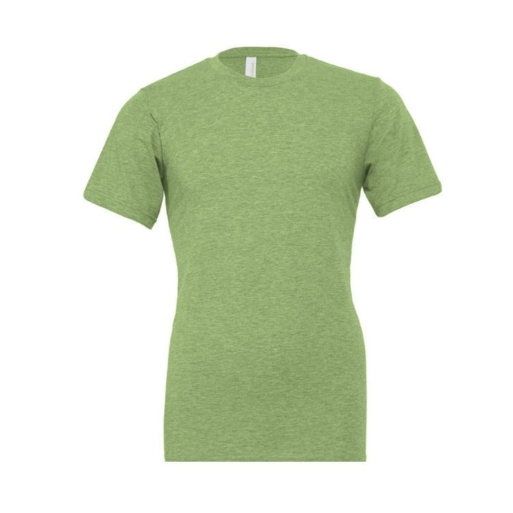 UNISEX BELLA + CANVAS HEATHER CVC T-SHIRT
