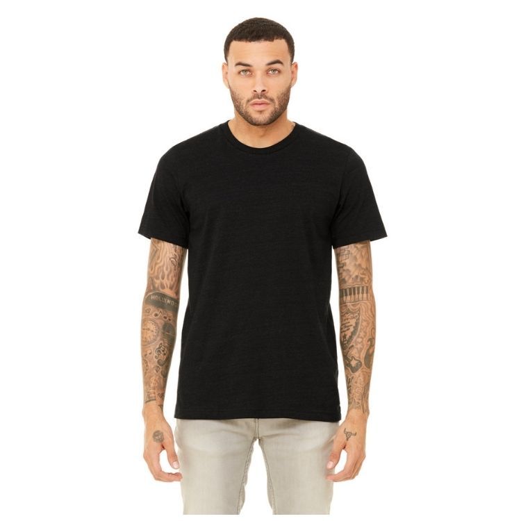 UNISEX BELLA + CANVAS HEATHER CVC T-SHIRT