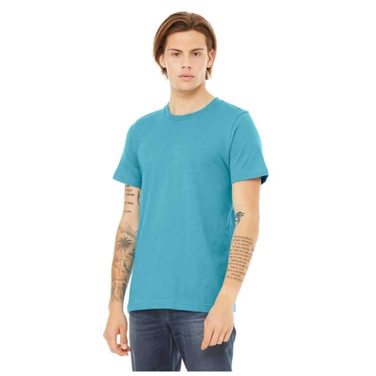 UNISEX BELLA + CANVAS HEATHER CVC T-SHIRT