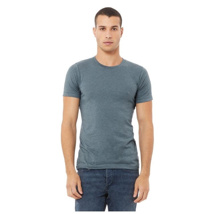 UNISEX BELLA + CANVAS HEATHER CVC T-SHIRT