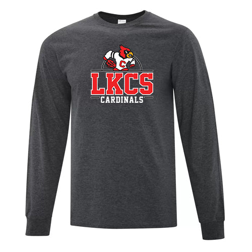 Lambton Kent Composite School Adult Everyday Cotton Long Sleeve T-Shirt