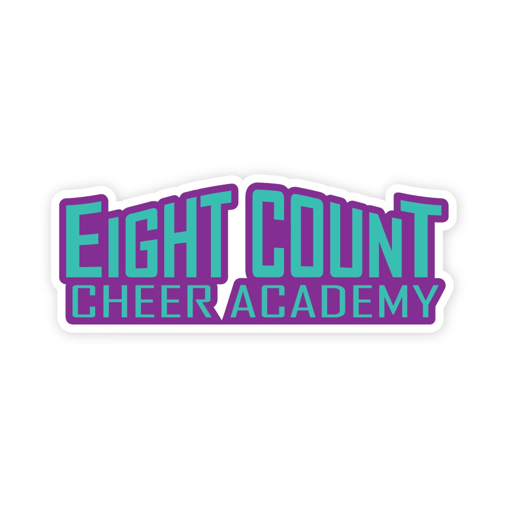 Eight Count Cheer 5" Vinyl Sticker