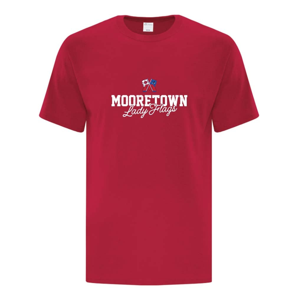 Mooretown Lady Flags Youth Cotton T-Shirt