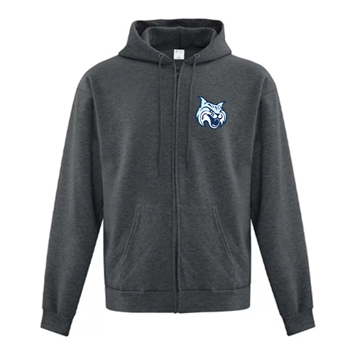 Bosanquet Staff Adult Everyday Full Zip Hooded Sweatshirt