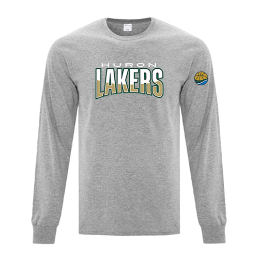 Huron Lakers Youth Everday Cotton Long Sleeve T-Shirt