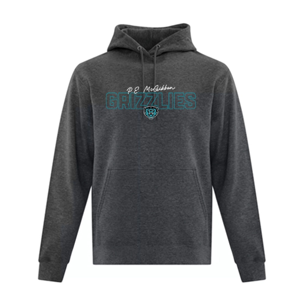 PE McGibbon Adult Everyday Fleece Hooded Sweatshirt