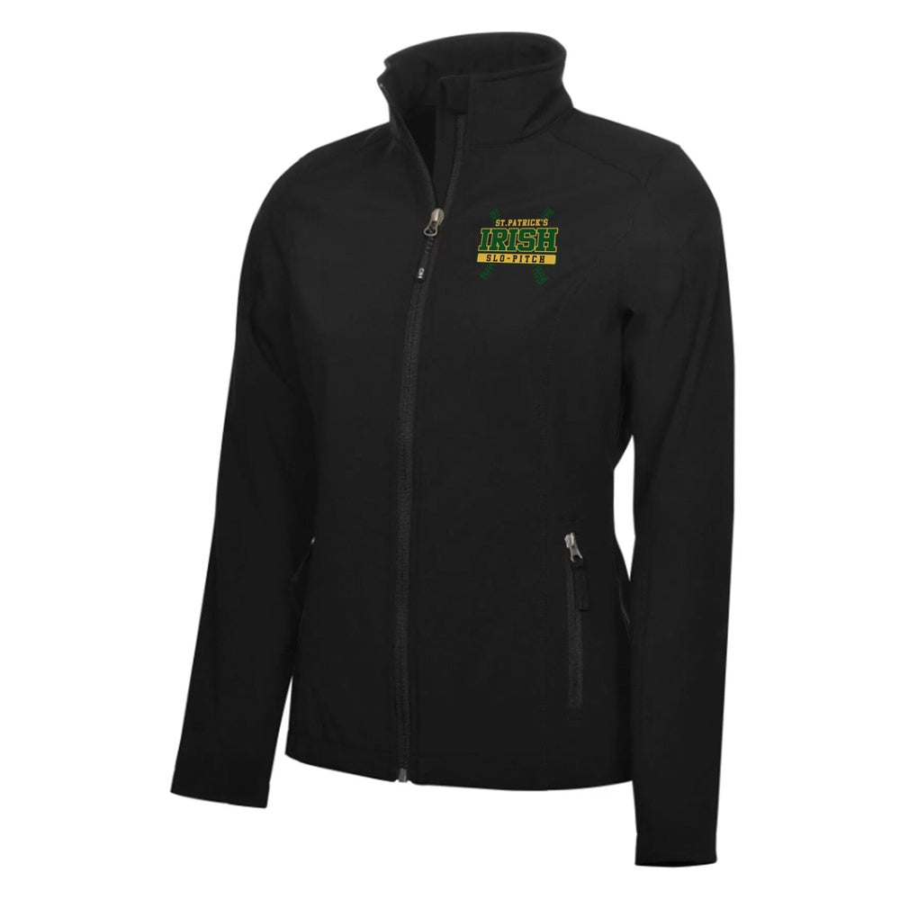 St Pats Slo-Pitch Ladies' Everyday Water Repellent Soft Shell Jacket
