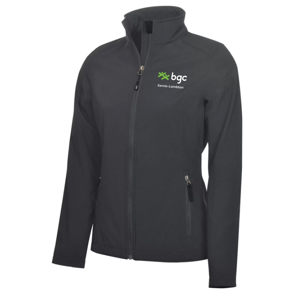 BGC Ladies' Everyday Water Repellent Ladies Soft Shell Jacket